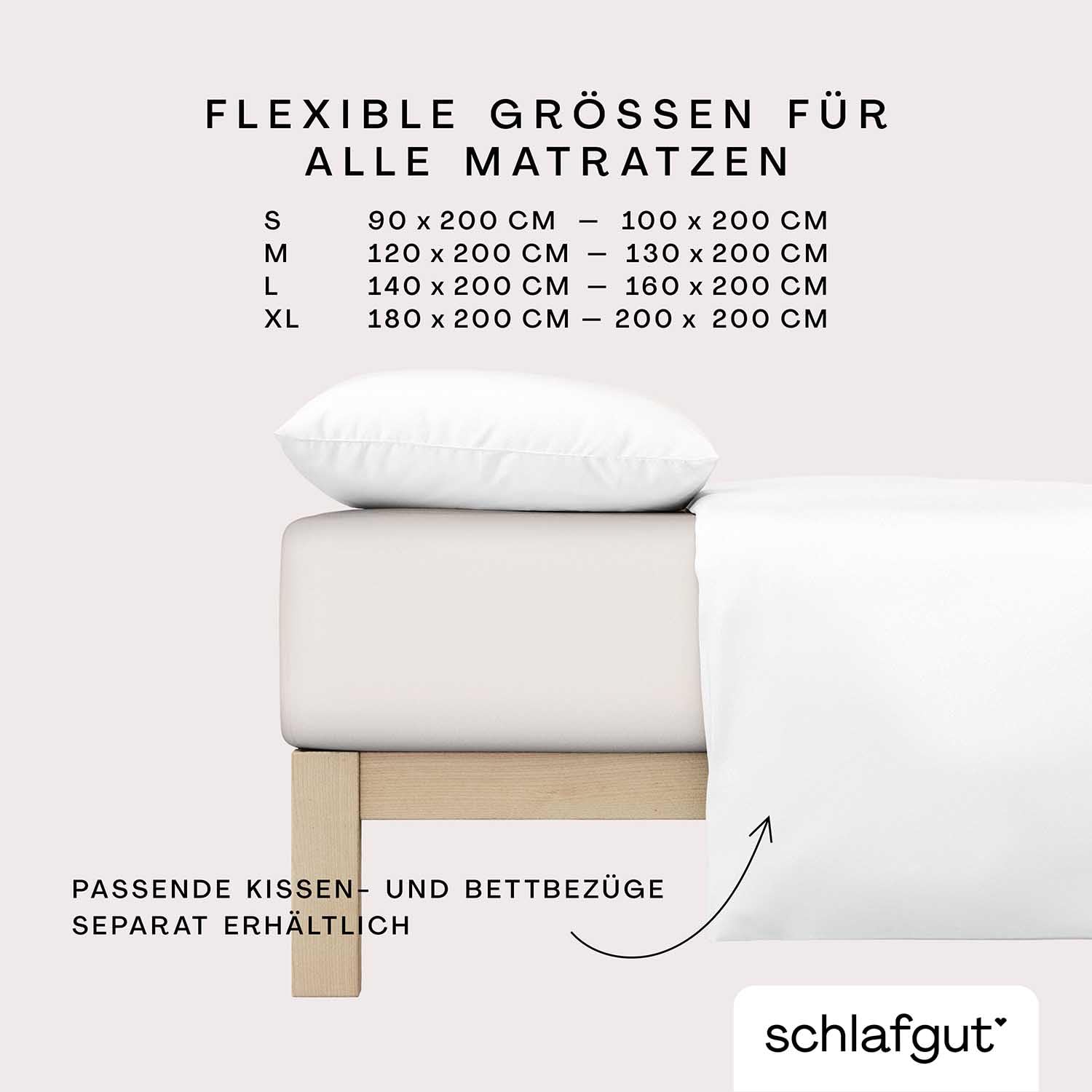 schlafgut-soft-contact-spannbettlaken-100x200-cm-baumwolle-sand-light image 4