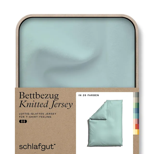schlafgut-knitted-jersey-bettw-sche-135x200-cm-bio-baumwolle-petrol-light image 1