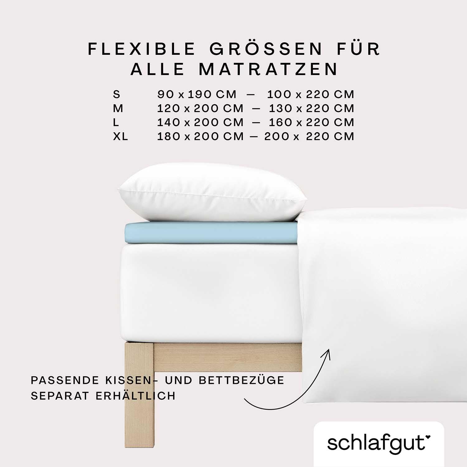 schlafgut-pure-topper-spannbettlaken-120x200-cm-bio-baumwolle-blue-light image 4