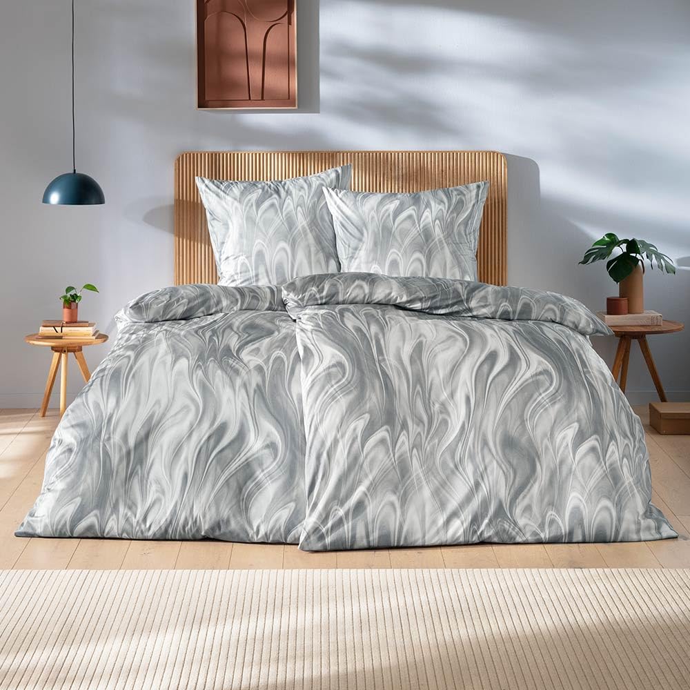 estella-klaas-bettw-sche-135x200-cm-80x80-cm-mako-interlock-jersey-in-grau image 2