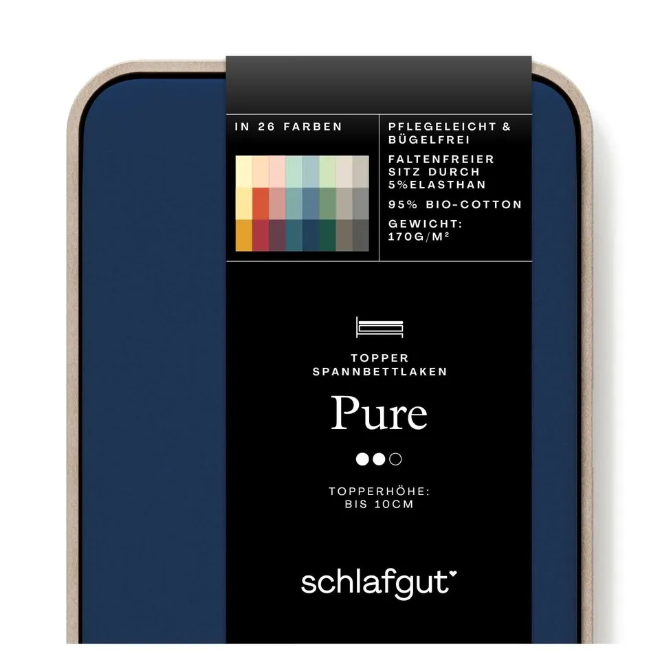 schlafgut-pure-topper-spannbettlaken-120x200-cm-bio-baumwolle-blue-deep image 1