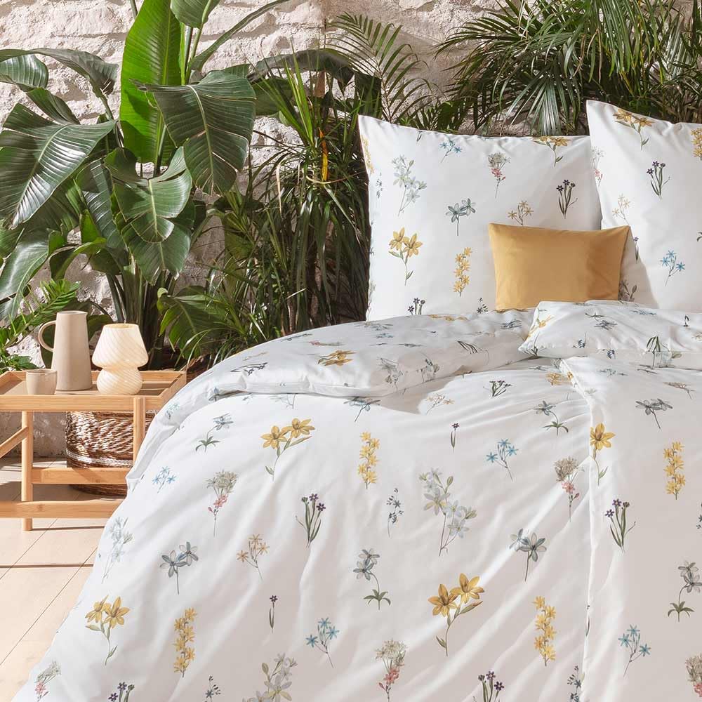 estella-cintia-bettw-sche-140x200-cm-70x90-cm-gelb-aus-100-bio-baumwolle-satin image 5