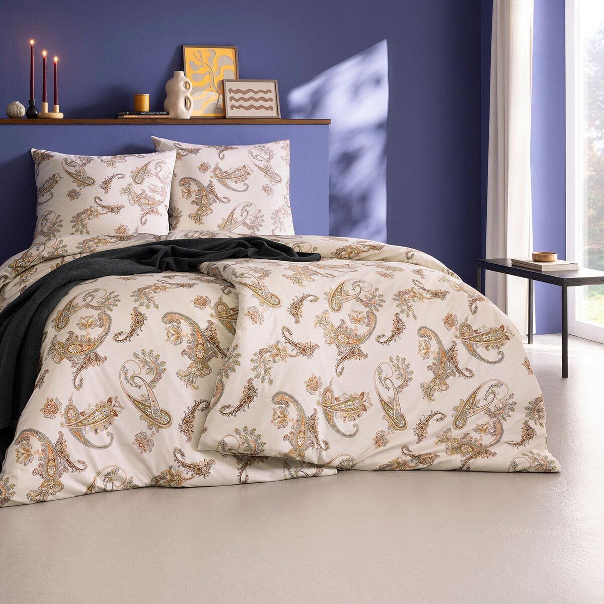 estella-katrin-bettw-sche-155x220-80x80-cm-rost-paisley-mako-jersey-100-baumwoll image 3