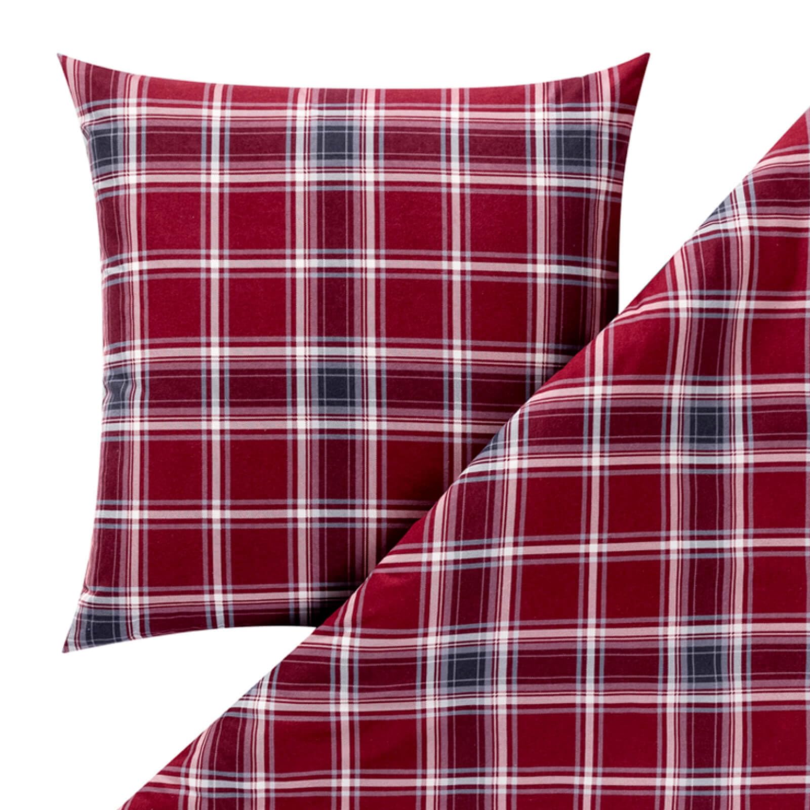 estella-quirin-kuschelflanell-bettw-sche-rot-karo image 2