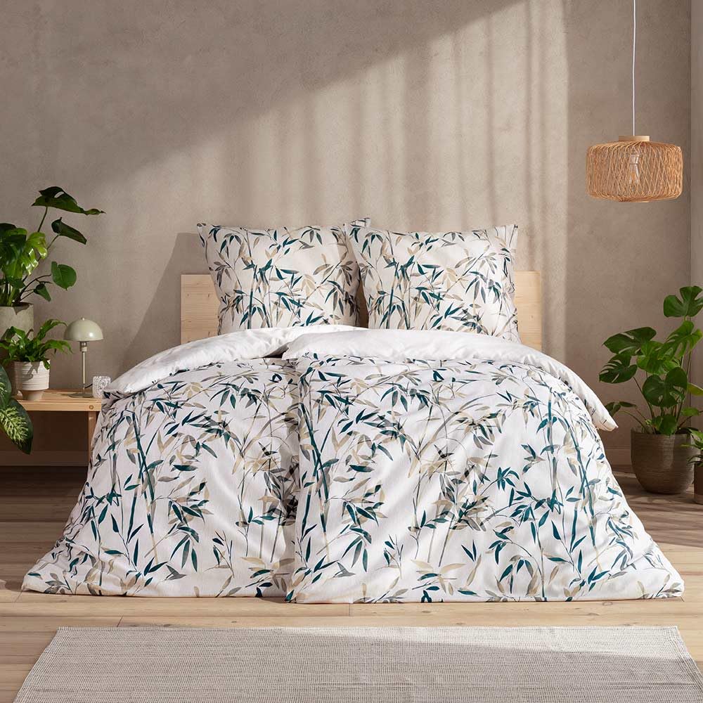 estella-bettw-sche-palmira-d-blau-140x200-cm-70x90-cm-mako-satin-aus-100-bio-bau image 2