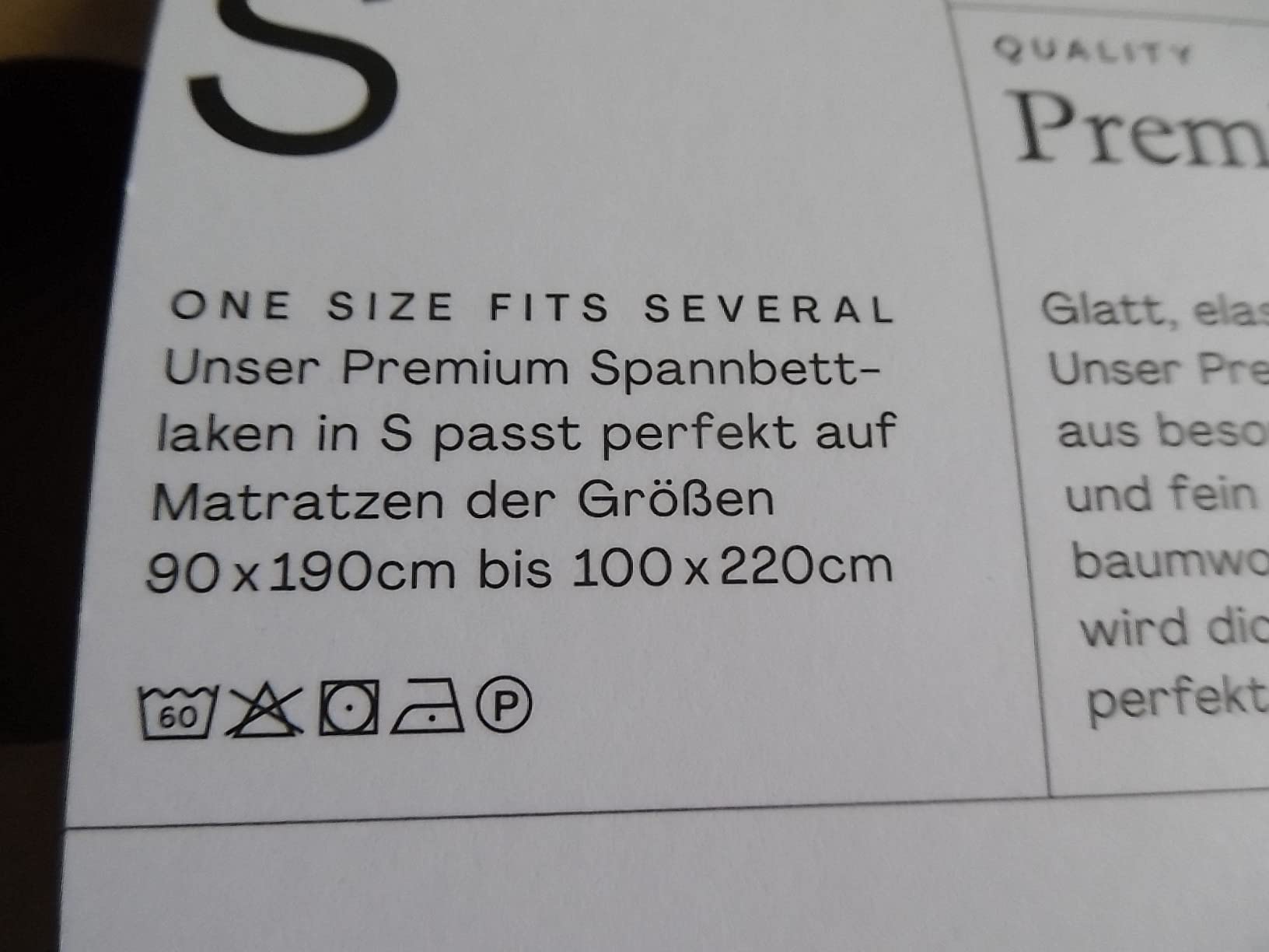 Perfekt für Übergröße