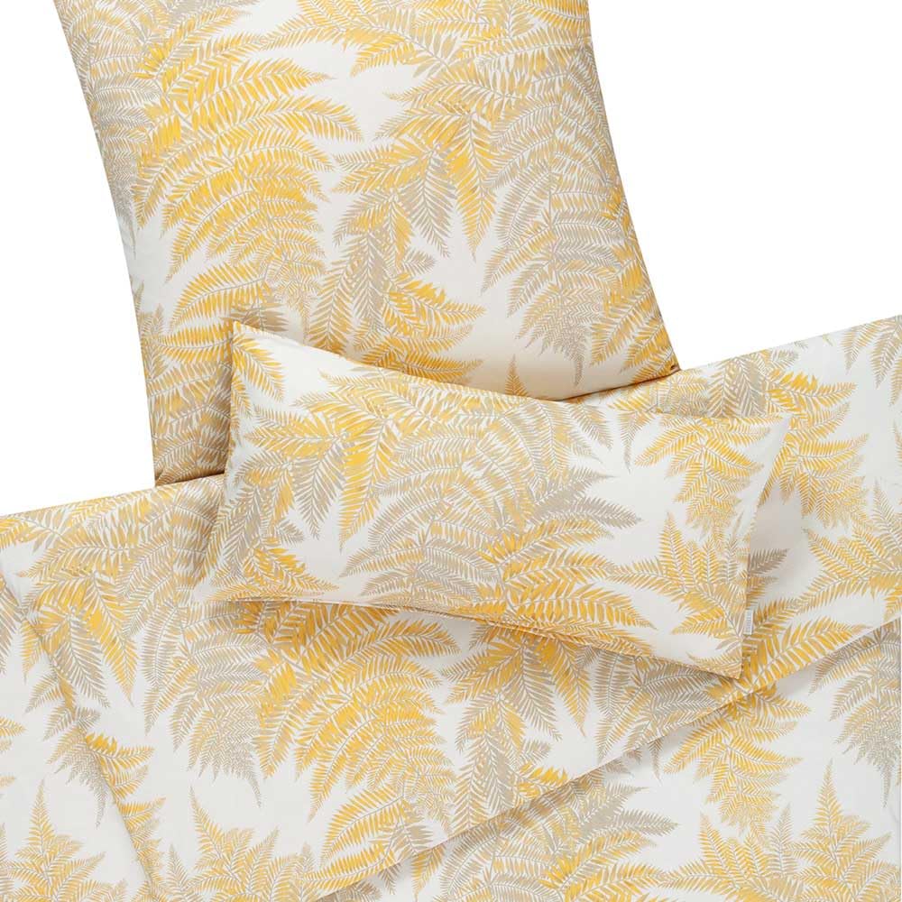 estella-belara-bettw-sche-gelb-140x200-70x90-mako-interlock-jersey-100-baumwolle image 4