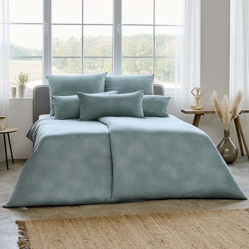 estella-atelier-bettw-sche-pippa-mako-interlock-jersey-mint-155x220-cm-80x80-cm- image 5