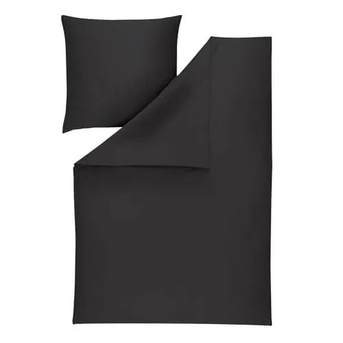 estella-mako-satin-bettw-sche-valetta-anthrazit-155x220-80x80-cm image 1