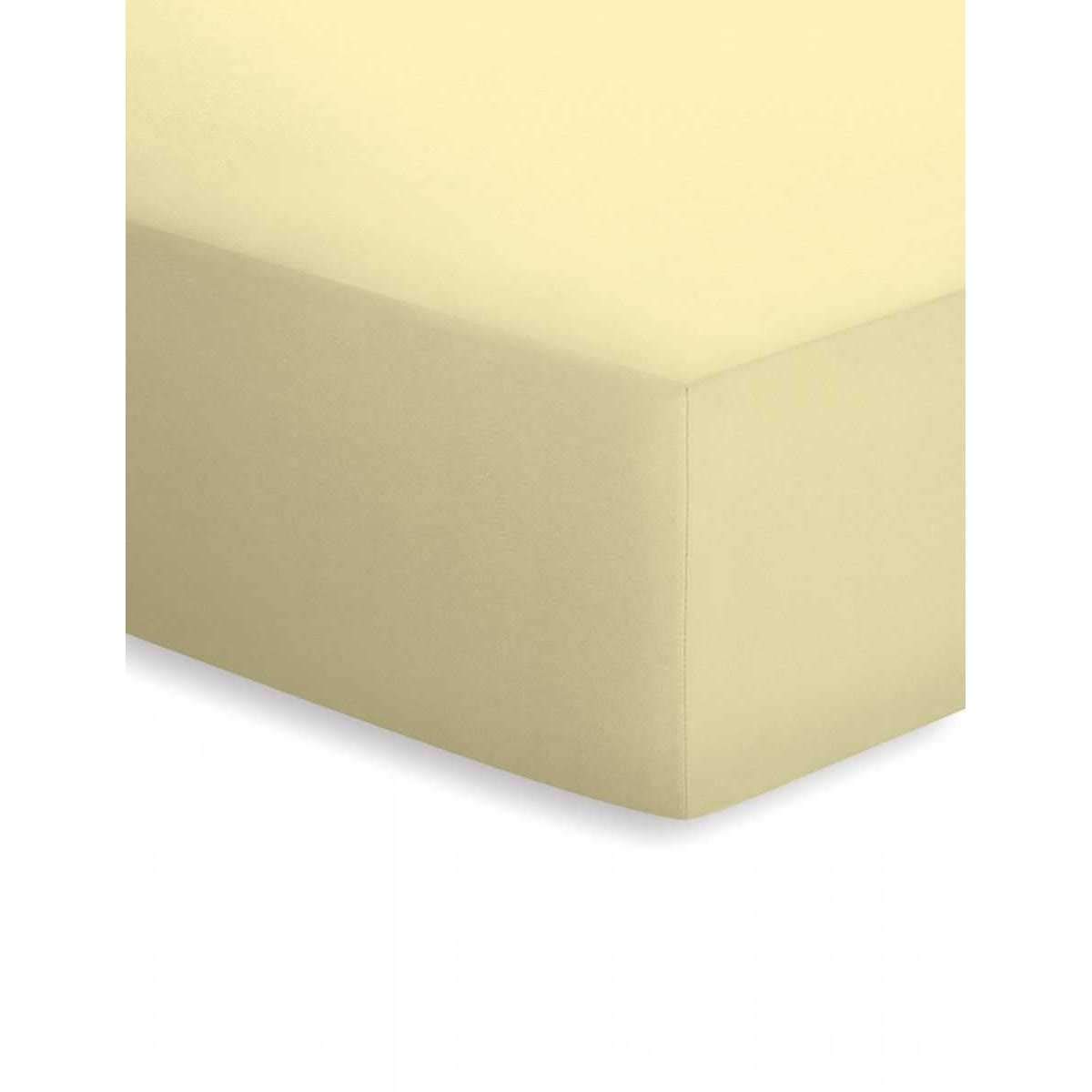 schlafgut-mako-jersey-spannbetttuch-50041-kamille-gelb-2 image 1