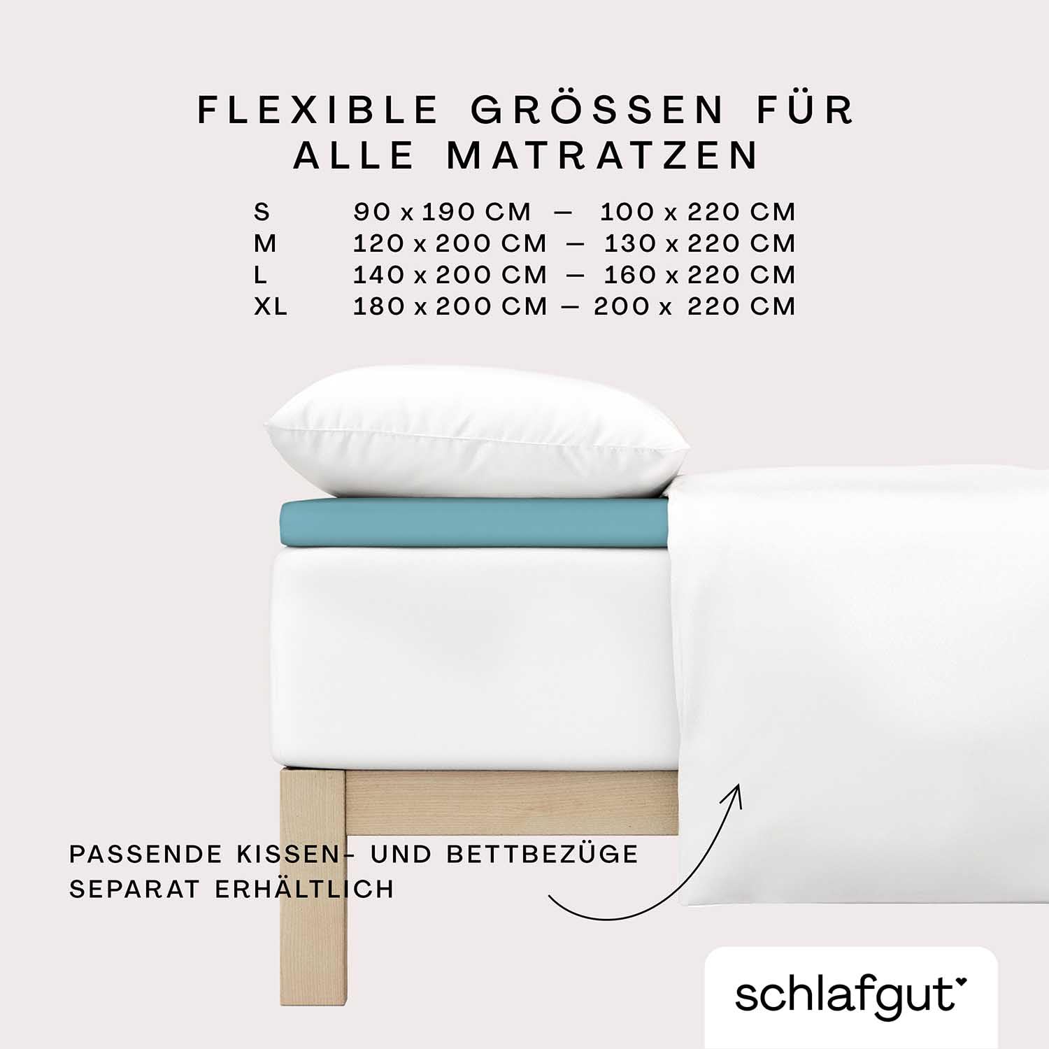 schlafgut-pure-topper-spannbettlaken-120x200-cm-bio-baumwolle-petrol-mid image 4