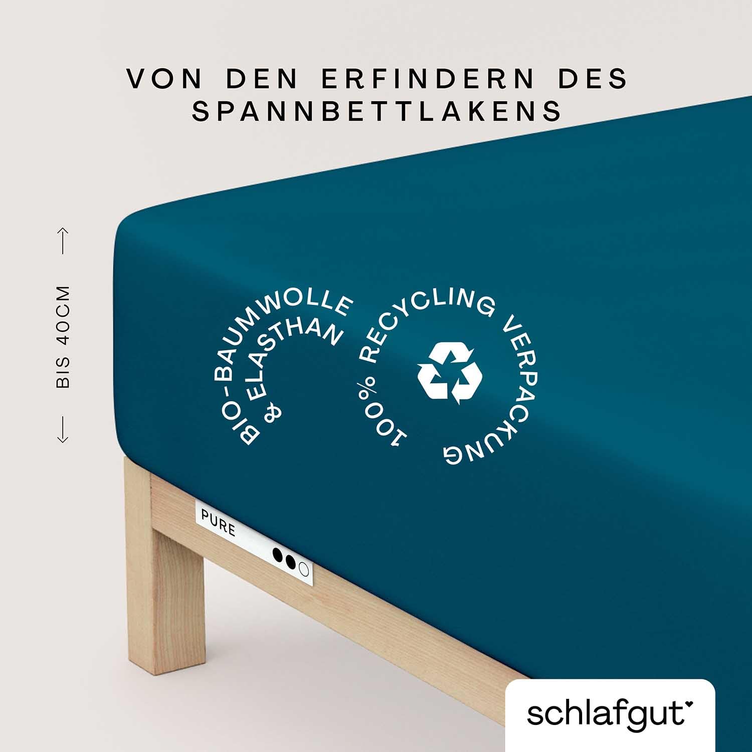 schlafgut-pure-boxspring-spannbettlaken-140x200-cm-baumwolle-petrol-deep image 2