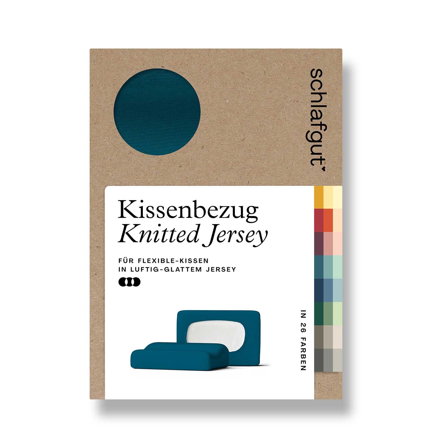schlafgut-pure-flexibler-kissenbezug-s-xl-jersey-bio-baumwolle-petrol-licht image 7