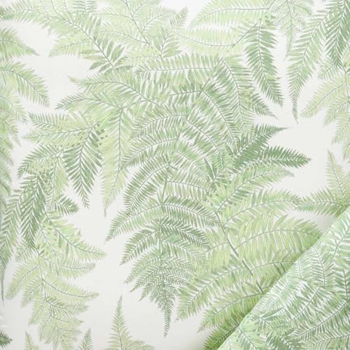 estella-mako-satin-bettw-sche-155x220-belara-gr-n-farn-bl-tter-wei-7971-530 image 8
