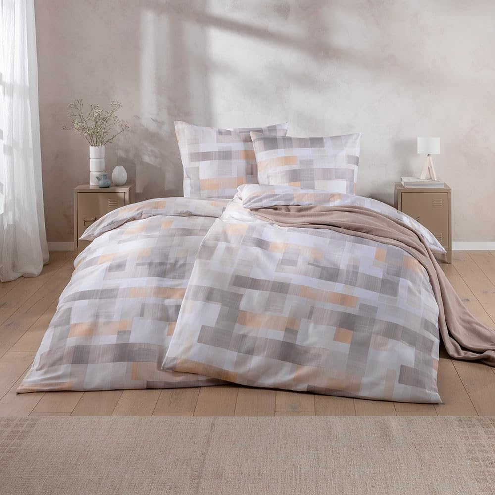 estella-cyrillo-mako-satin-bettw-sche-135x200-80x80-cm-peach-7519-195 image 2