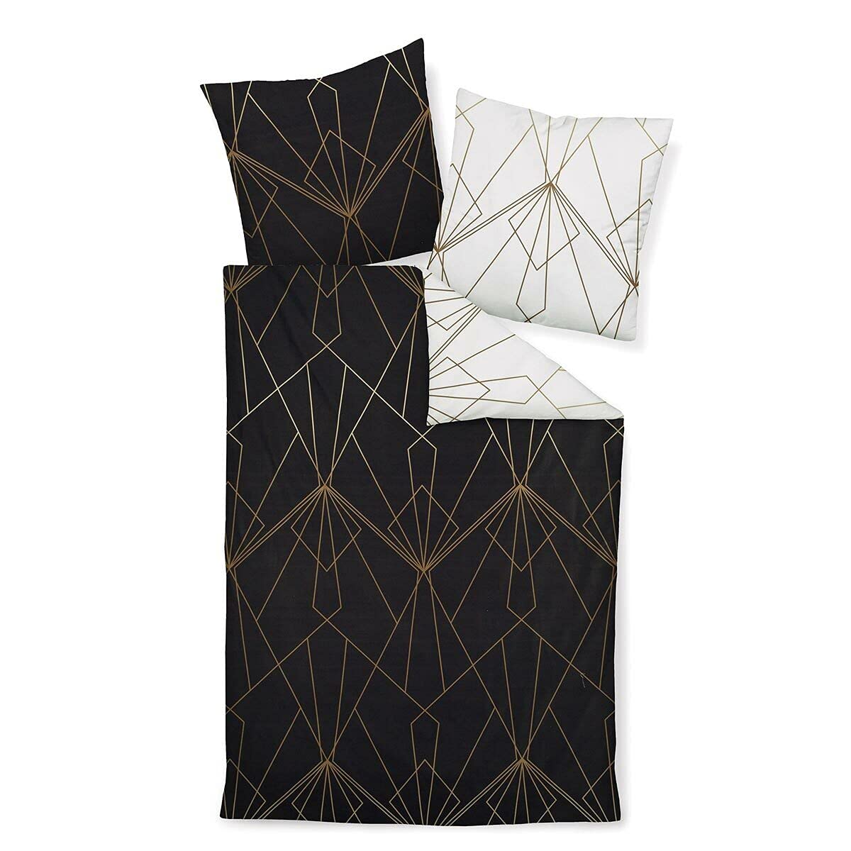 janine-j-d-mako-satin-bettw-sche-135x200-80x80-cm-bronzebraun-schwarz image 3