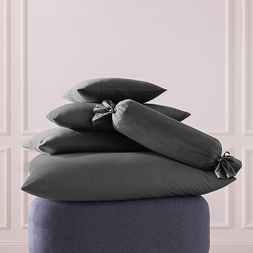 estella-milano-mako-feinjersey-kissenbezug-graphit-40x60-cm image 7
