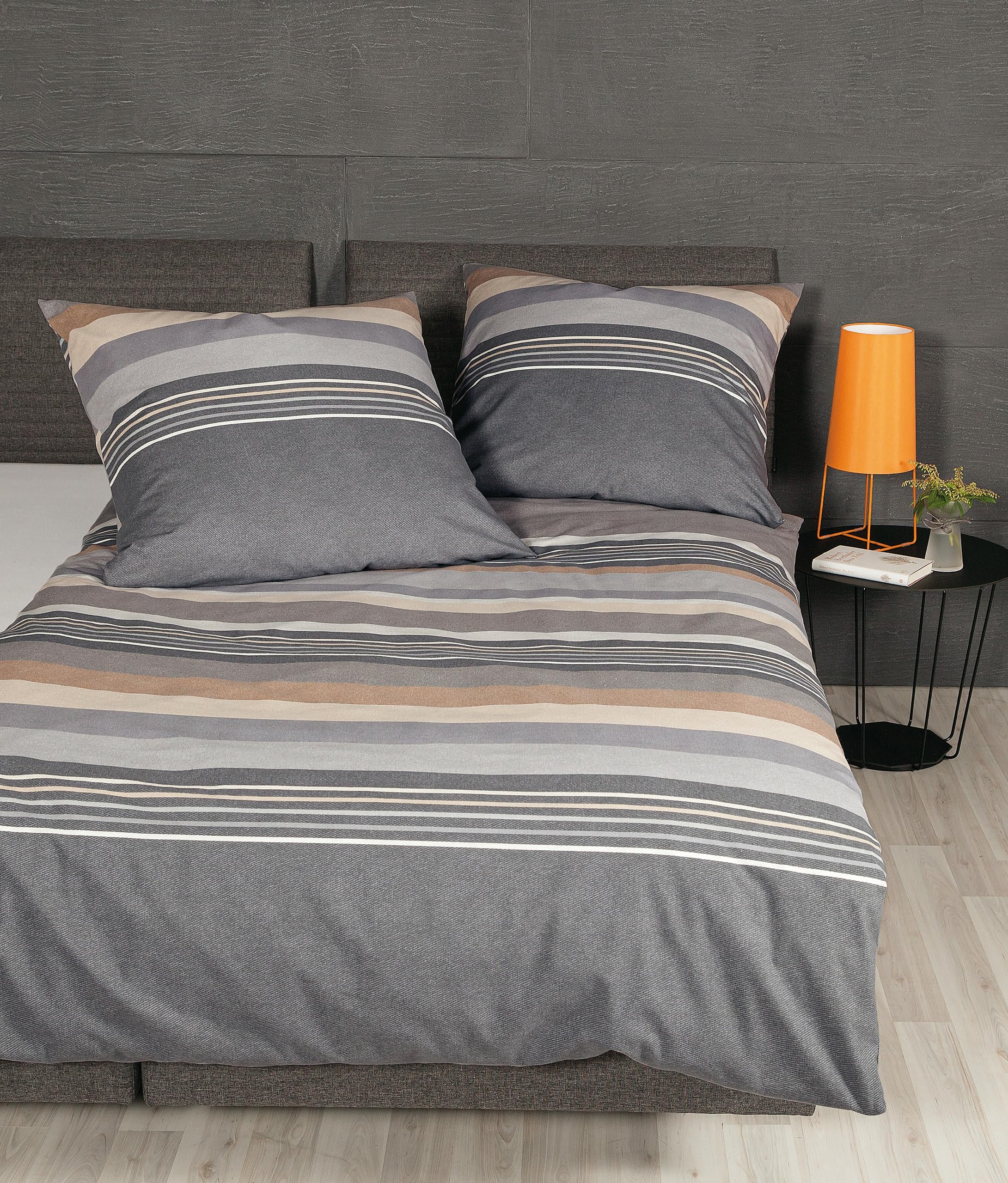 janine-davos-feinbiber-bettw-sche-135x200-cm-80x80-cm-100-baumwolle-opalgrau image 1