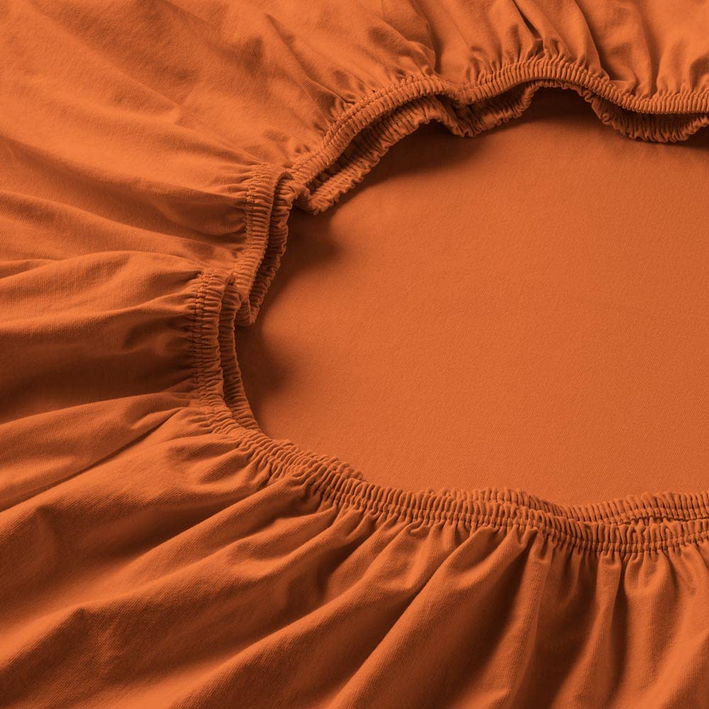 estella-topper-spannbetttuch-terracotta-97-baumwolle image 1
