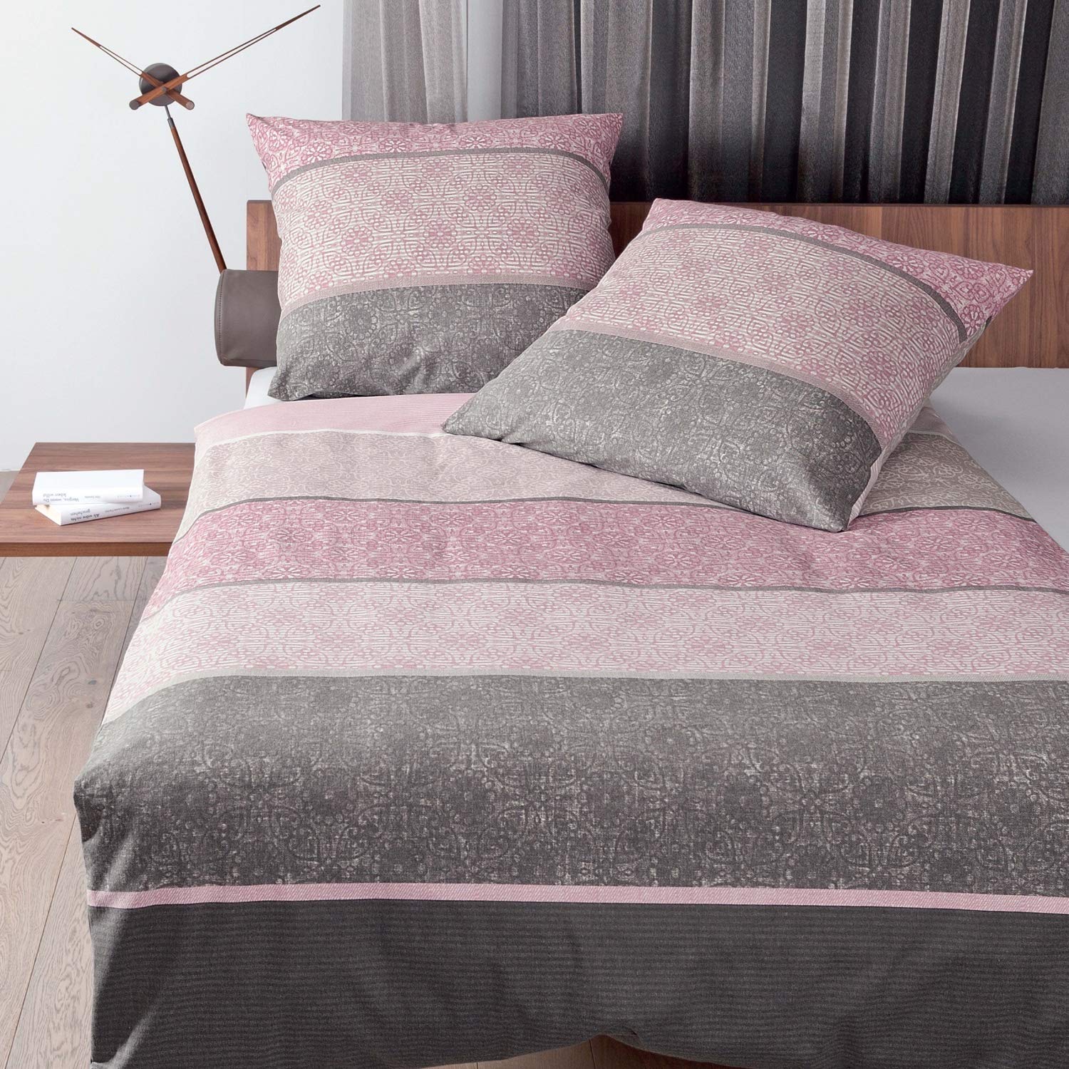 janine-65016-davos-feinbiber-bettw-sche-135x200-80x80-cm-beere-mauve-gestreift image 2