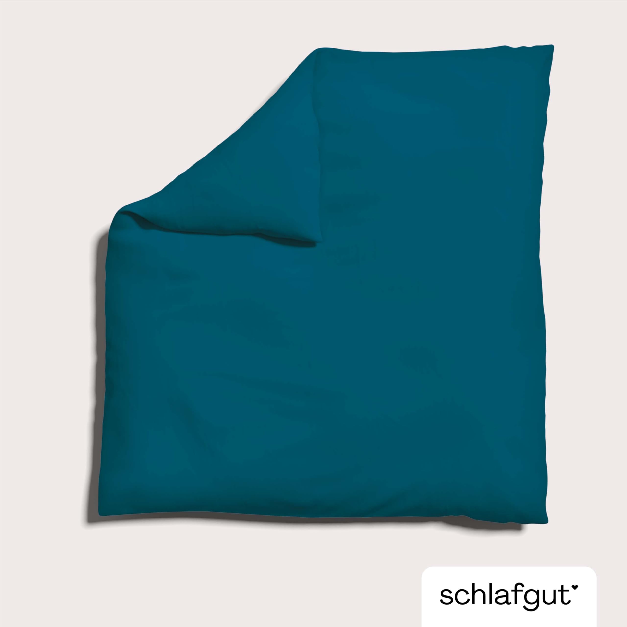 schlafgut-knitted-jersey-bettw-sche-135x200-cm-bio-baumwolle-petrol-deep image 2