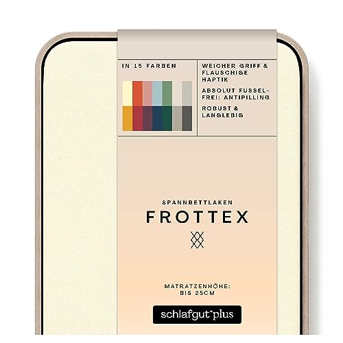 schlafgut-frottex-spannbettlaken-120x200-cm-frottee-baumwolle-yellow-light image 8