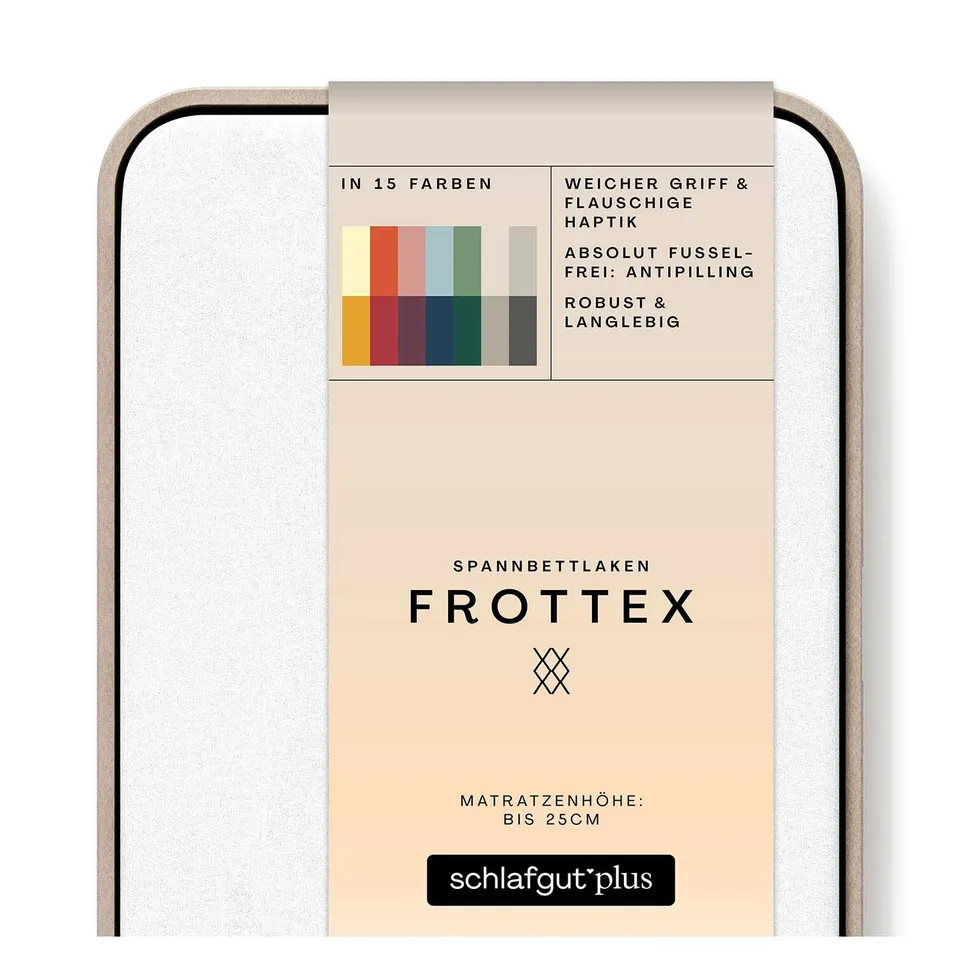 schlafgut-frottex-spannbettlaken-90x200-cm-full-white-baumwolle image 1