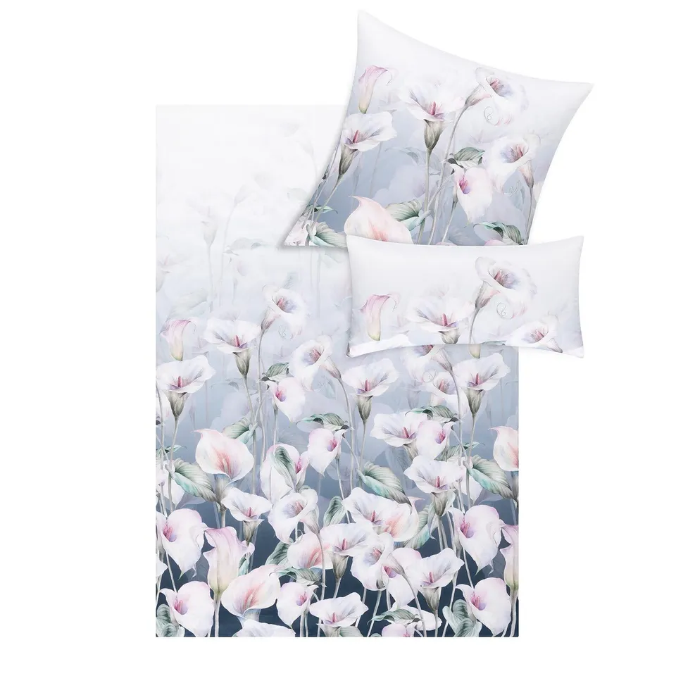 estella-carolin-satin-de-luxe-bettw-sche-navy-gro-blumige-premium-qualit-t image 1