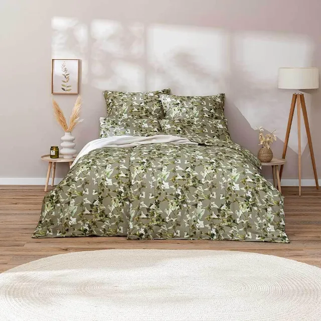 estella-mako-satin-bettw-sche-155x220-ivy-khaki-efeu-bl-tter-7606-16 image 1