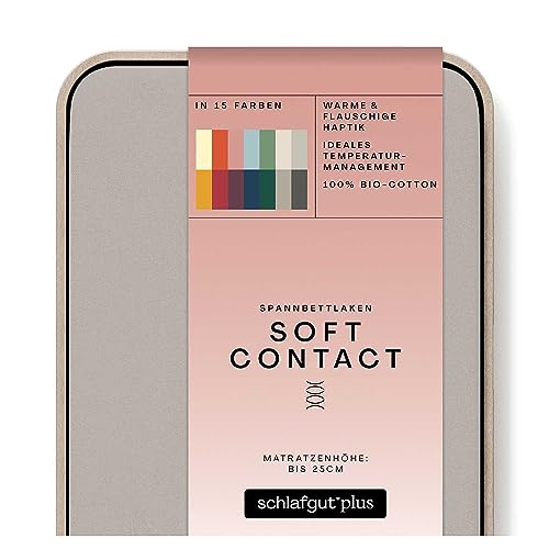 schlafgut-soft-contact-spannbettlaken-100x200-cm-baumwolle-sand-mid image 8