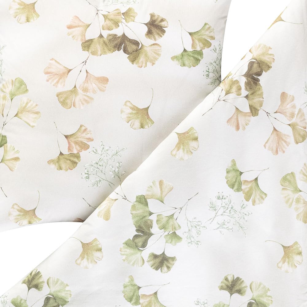estella-bettw-sche-biloba-oliv-140x200-70x90-cm-kuschelflanell image 4