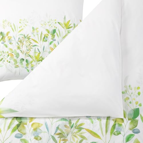 estella-siwa-mako-satin-bettw-sche-gr-n-155x220-cm-80x80-cm-100-baumwolle image 6
