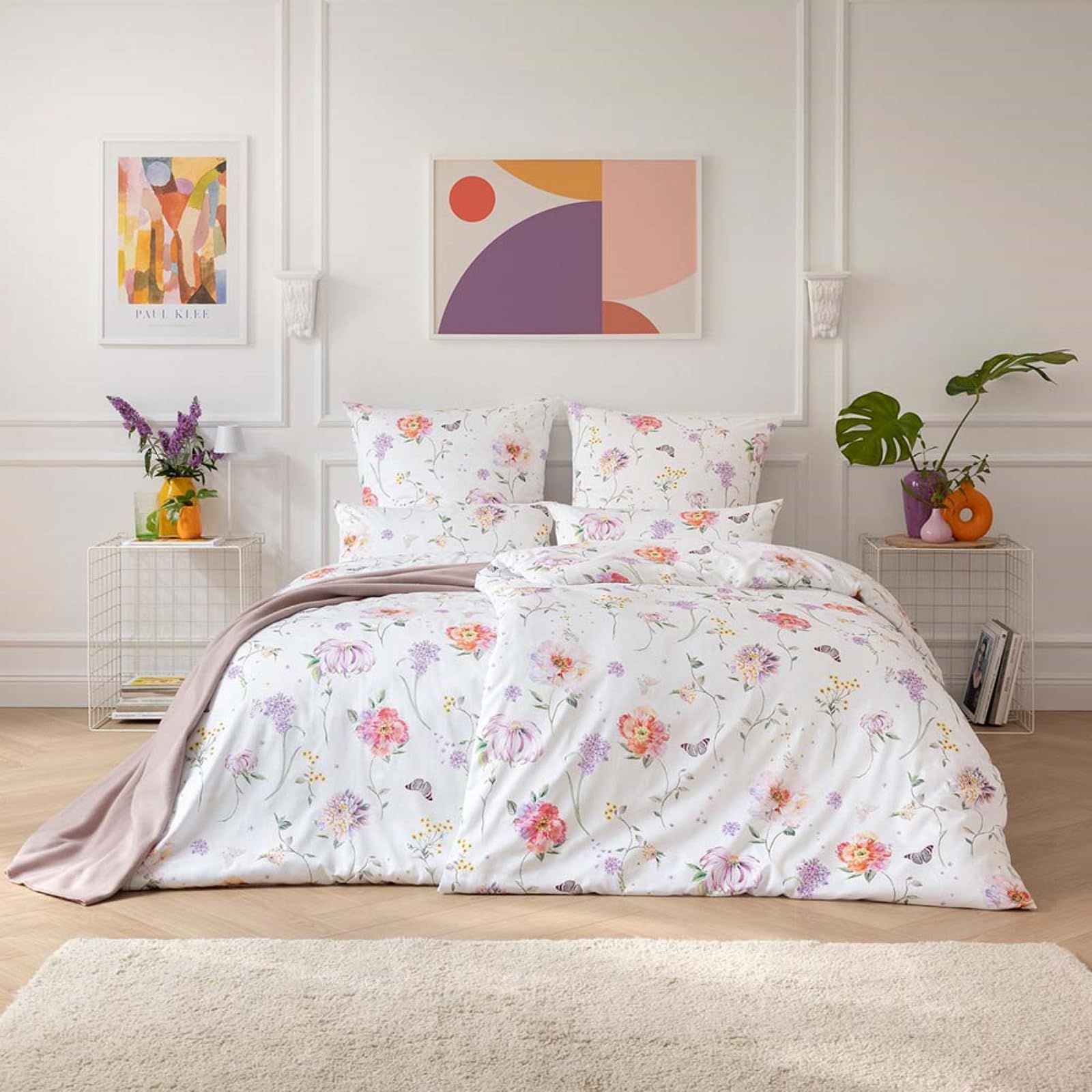 estella-aluna-multicolor-satin-des-luxe-bettw-sche-3-teilig-155x220-cm-40x80-80x image 1