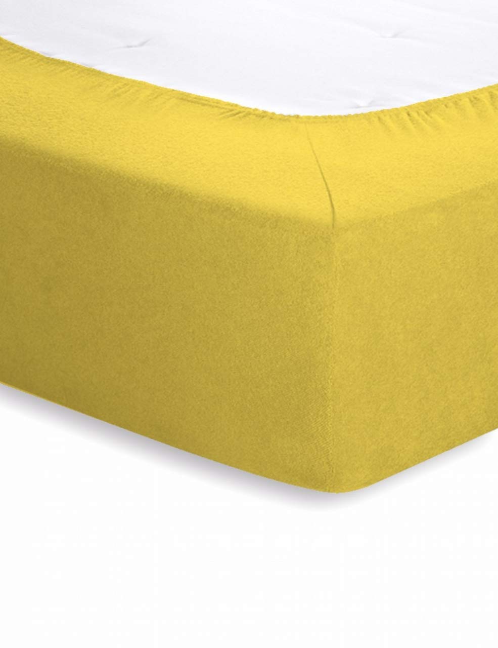 schlafgut-frottee-stretch-50421-spannbetttuch-sonne-gelb-uni image 3